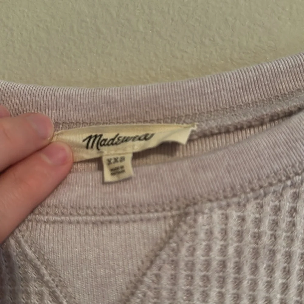 Madewell Waffle Long Sleeve Tee